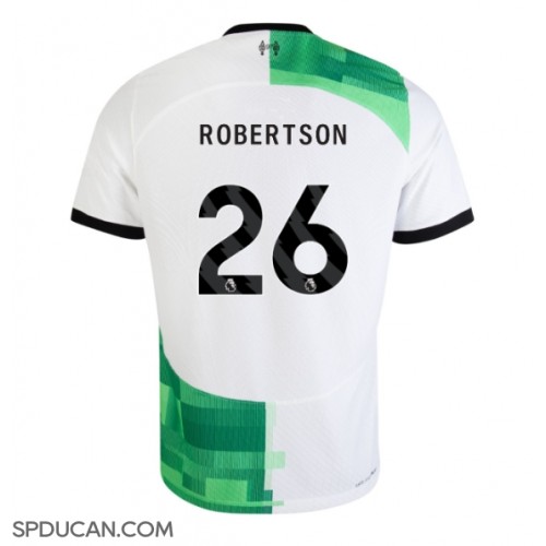 Muški Nogometni Dres Liverpool Andrew Robertson #26 Gostujuci 2023-24 Kratak Rukav